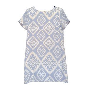 Lulu's Give Me a Print Blue Print Shift Dress Size Small
